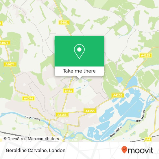 Geraldine Carvalho map