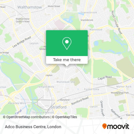 Adco Business Centre map