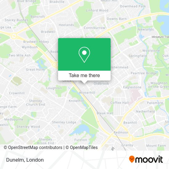 How to get to Dunelm in Milton Keynes by bus, train or Tube?
