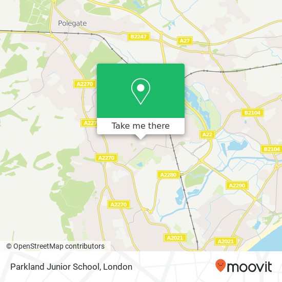 Parkland Junior School map