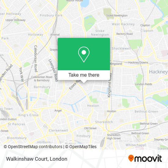 Walkinshaw Court map