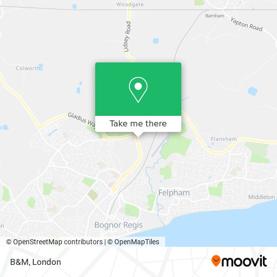 B&M map