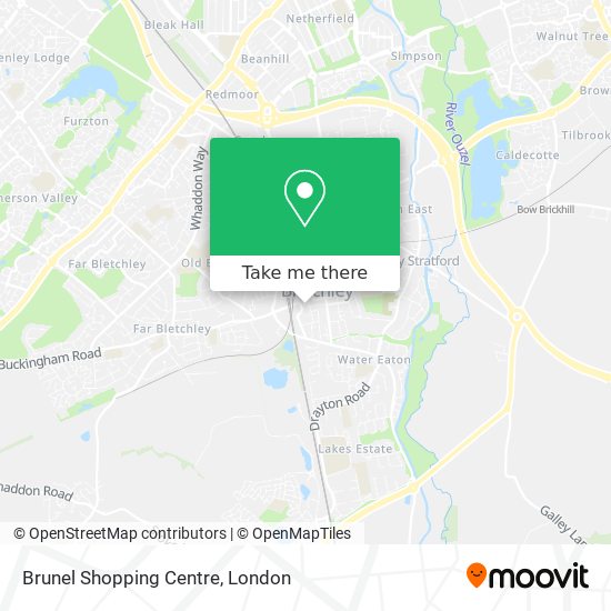 Brunel Shopping Centre map