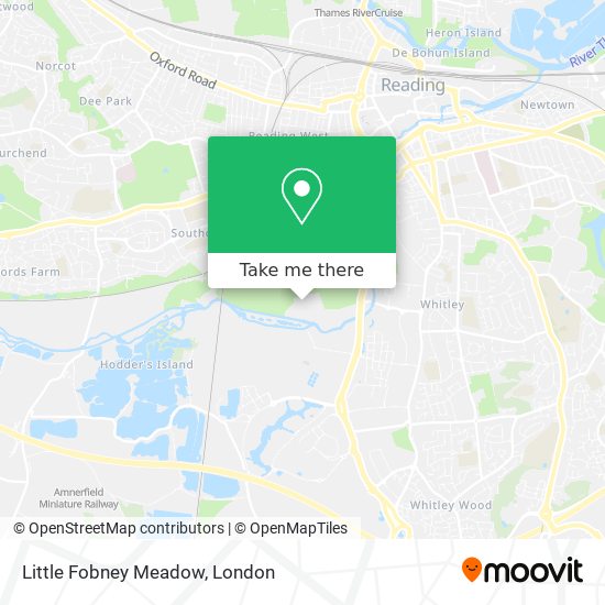 Little Fobney Meadow map