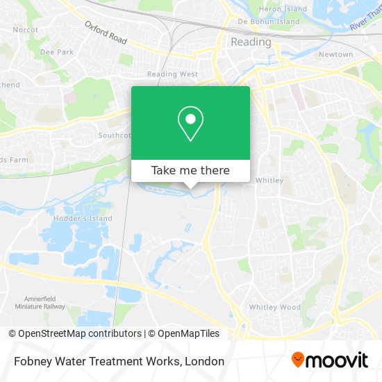 Fobney Water Treatment Works map