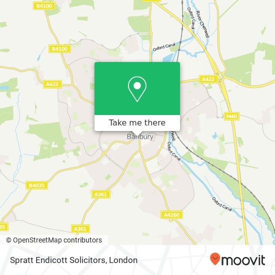 Spratt Endicott Solicitors map