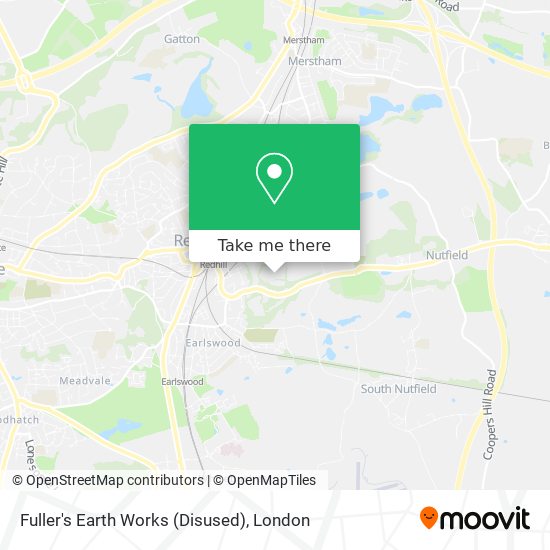 Fuller's Earth Works (Disused) map
