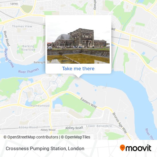 Crossness Pumping Station map
