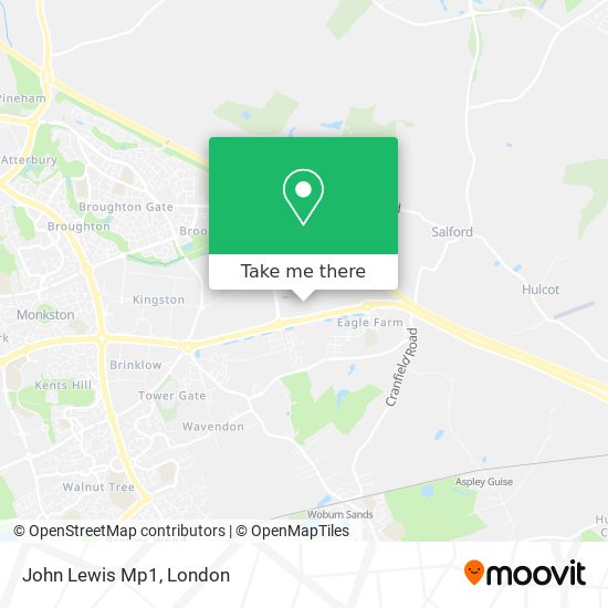 John Lewis Mp1 map