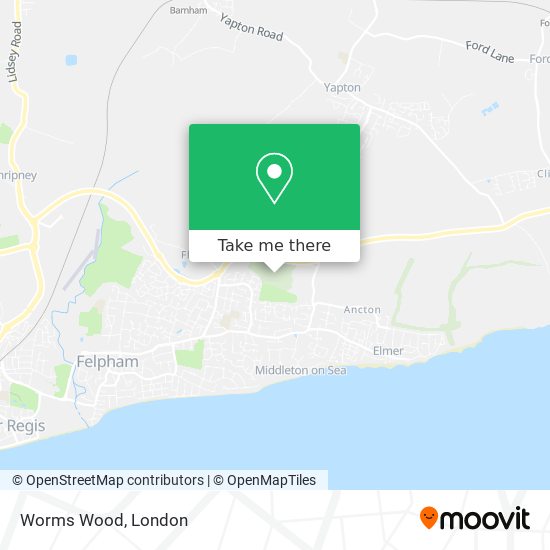 Worms Wood map