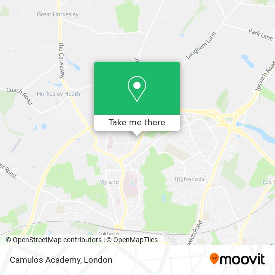 Camulos Academy map