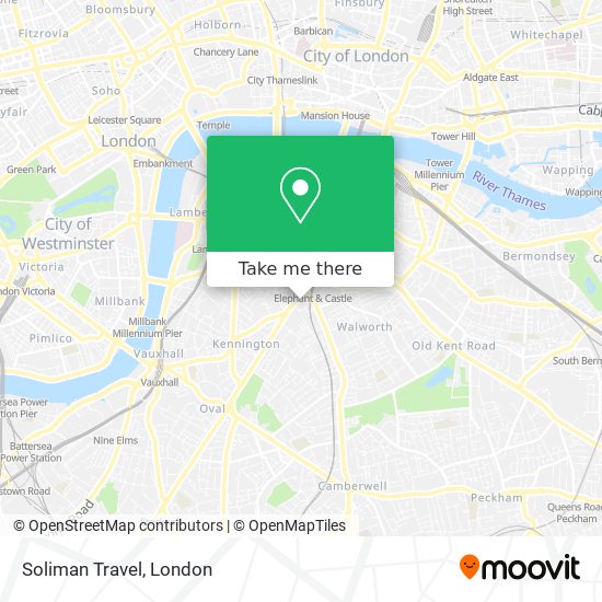 Soliman Travel map