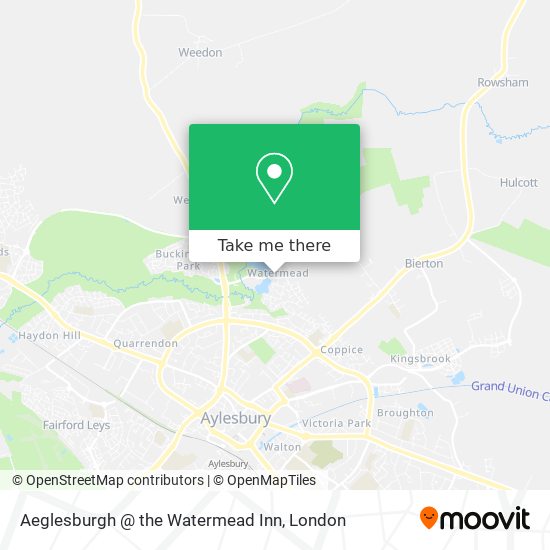Aeglesburgh @ the Watermead Inn map
