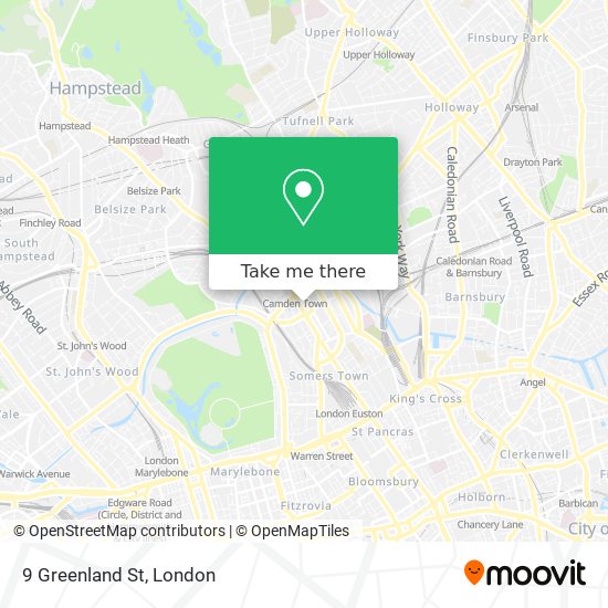 9 Greenland St map