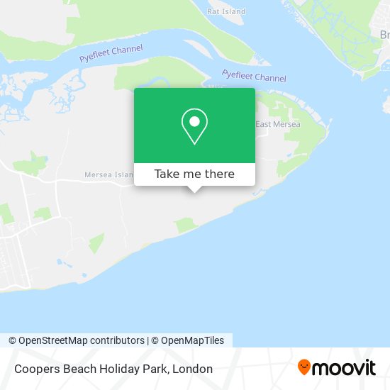 Coopers Beach Holiday Park map