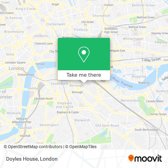 Doyles House map