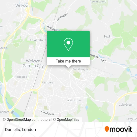 Daniells map