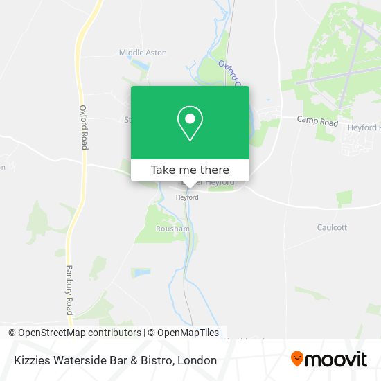 Kizzies Waterside Bar & Bistro map