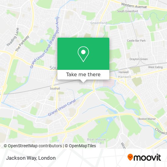 Jackson Way map