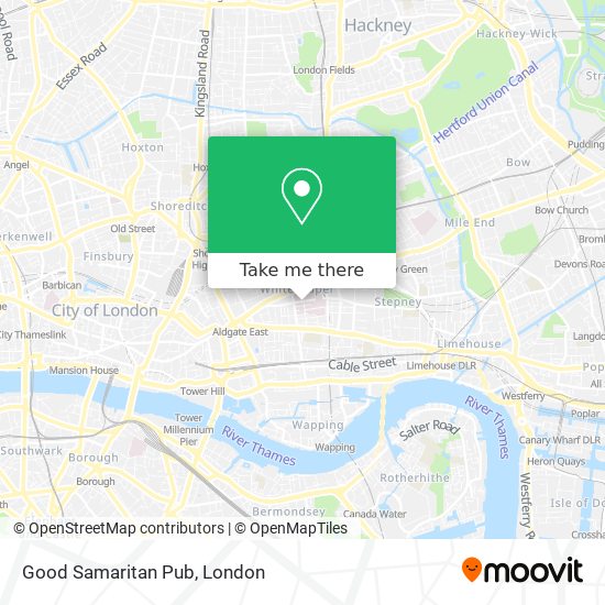 Good Samaritan Pub map