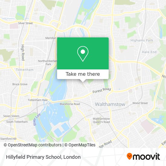 Hillyfield Primary School map