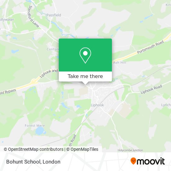 Bohunt School map