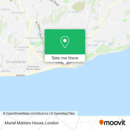 Muriel Matters House map