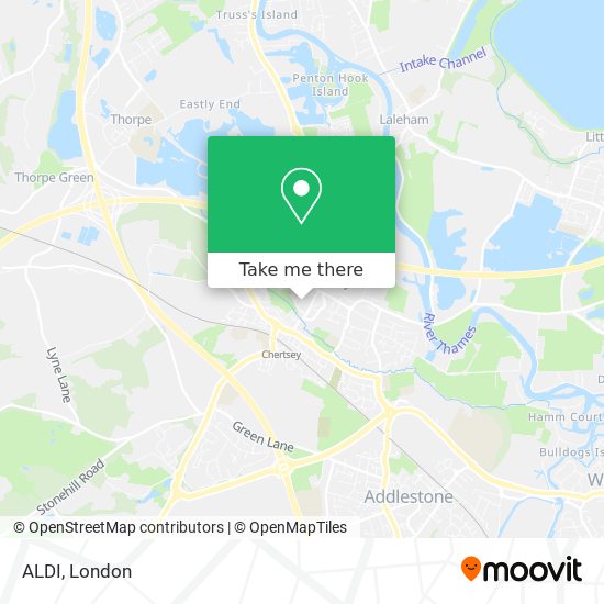 ALDI map