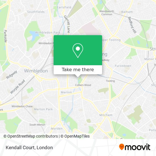 Kendall Court map