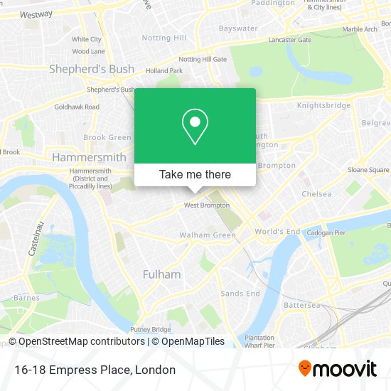 16-18 Empress Place map
