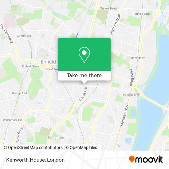 Kenworth House map
