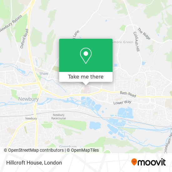 Hillcroft House map
