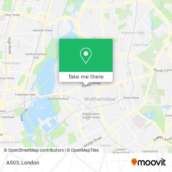 A503 map