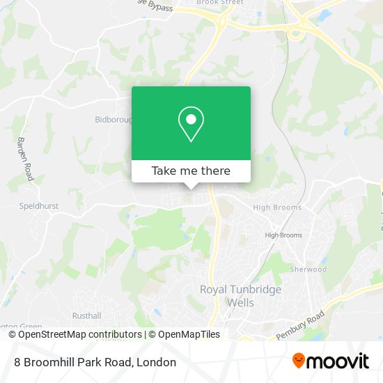 8 Broomhill Park Road map