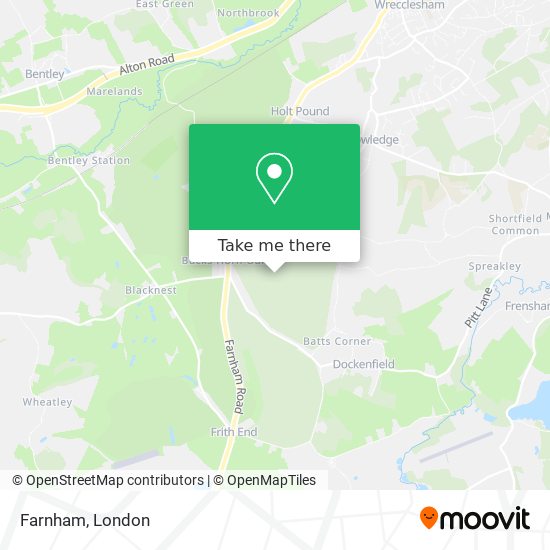 Farnham map