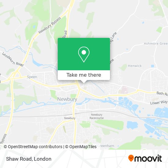 Shaw Road map
