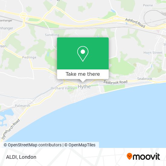 ALDI map