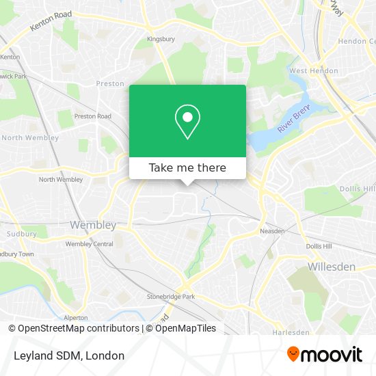 Leyland SDM map