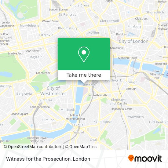Witness for the Prosecution map
