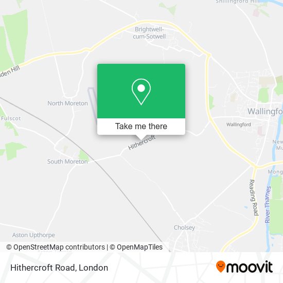 Hithercroft Road map