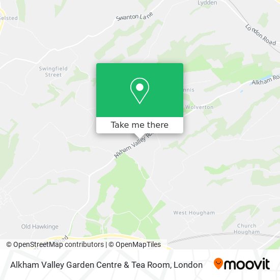 Alkham Valley Garden Centre & Tea Room map