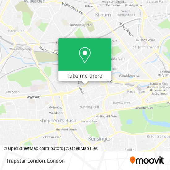 Trapstar London map