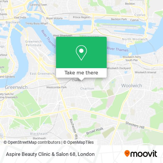 Aspire Beauty Clinic & Salon 68 map