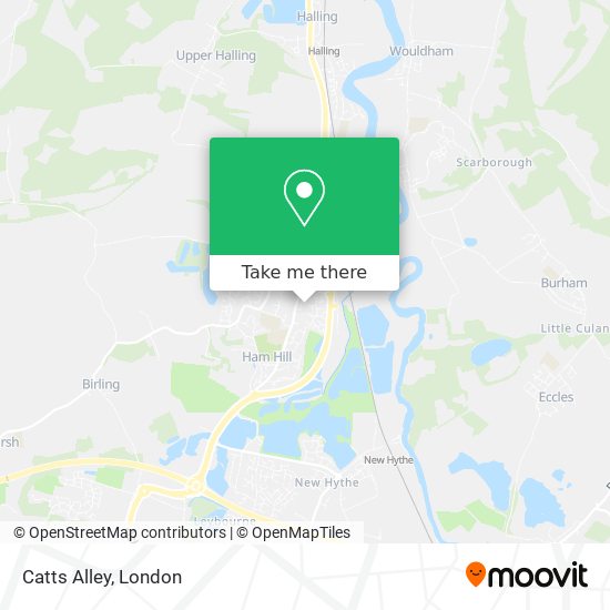 Catts Alley map