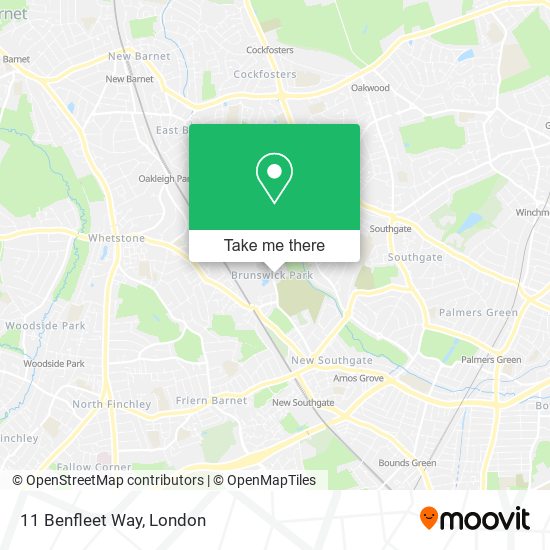11 Benfleet Way map