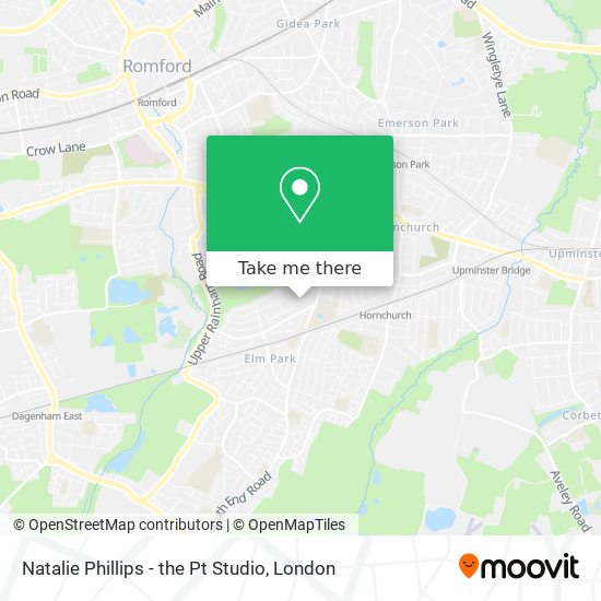 Natalie Phillips - the Pt Studio map