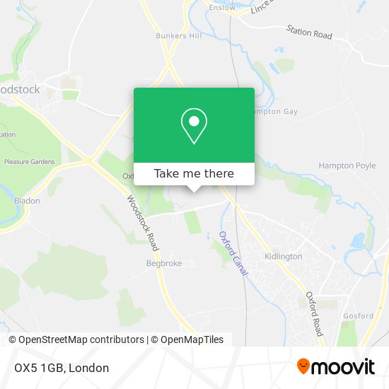 OX5 1GB map