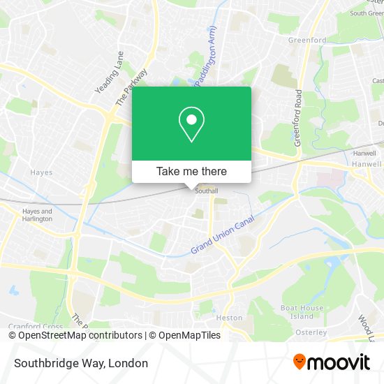 Southbridge Way map