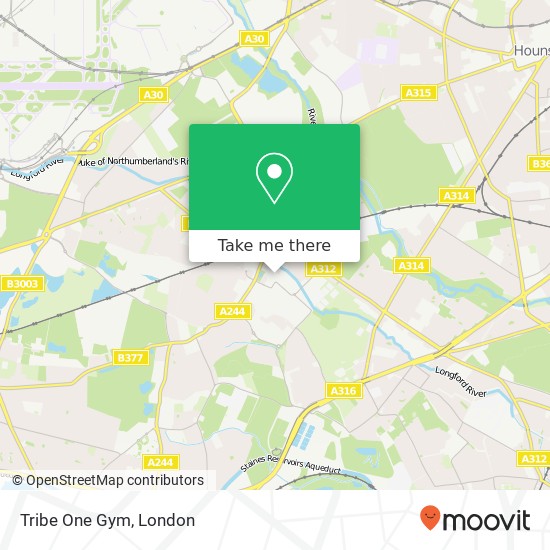 Tribe One Gym, Devonshire Court Feltham Feltham TW13 4 map