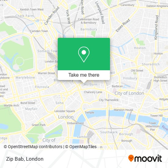 Zip Bab map